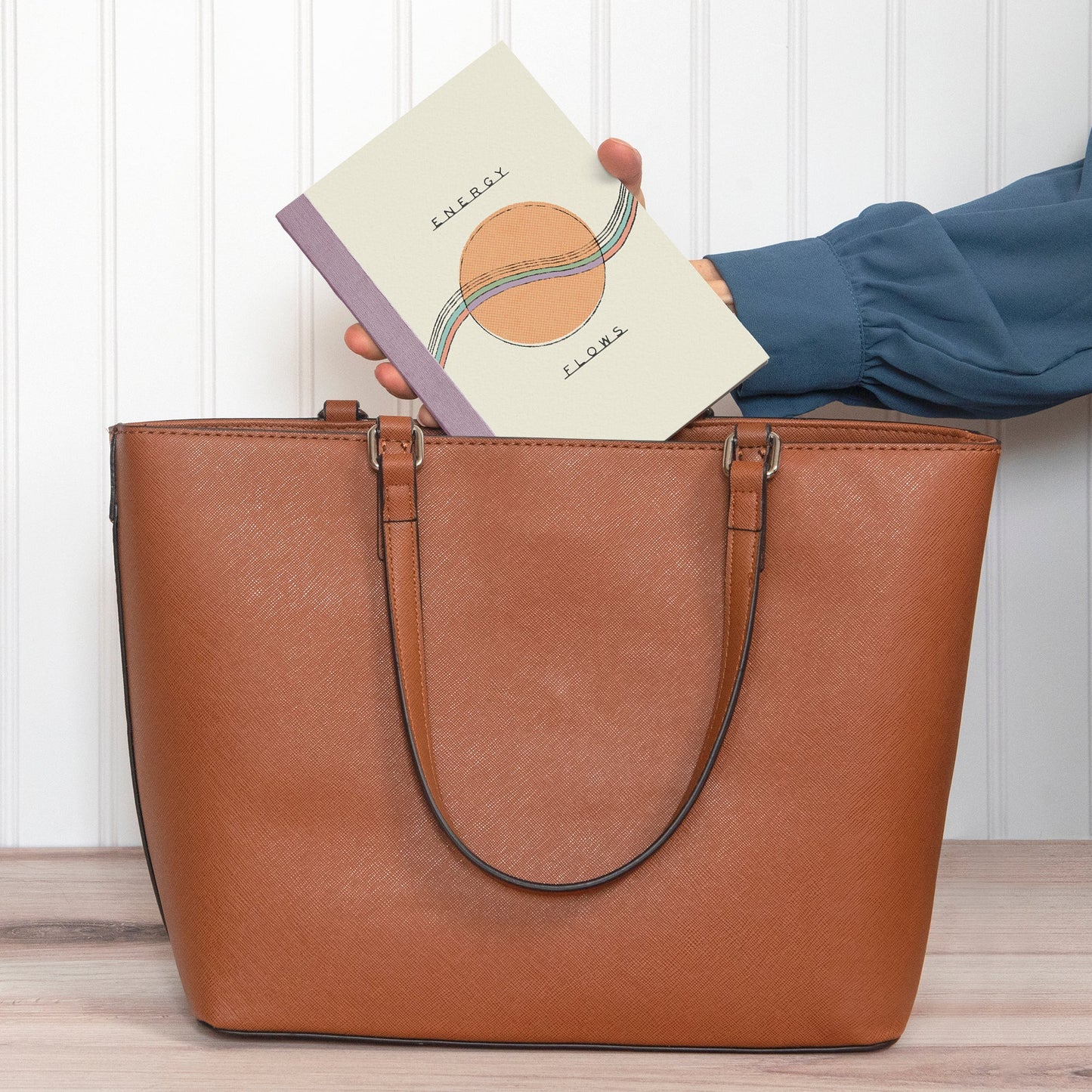 Energy Flows Artisan Notebook