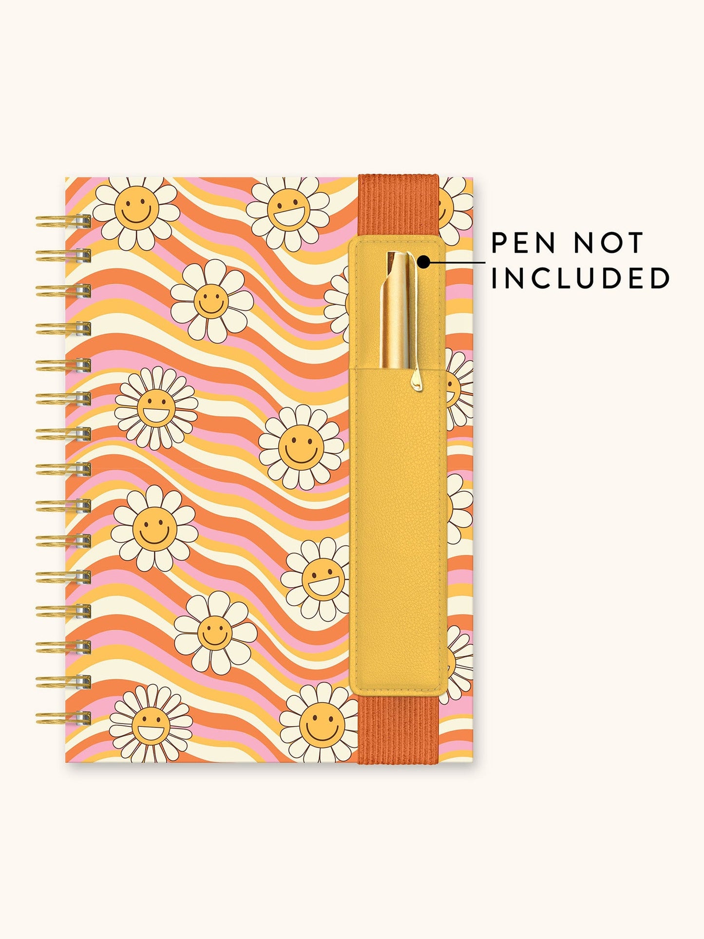 Waves of Melody Oliver Notebook with Pen Pocket