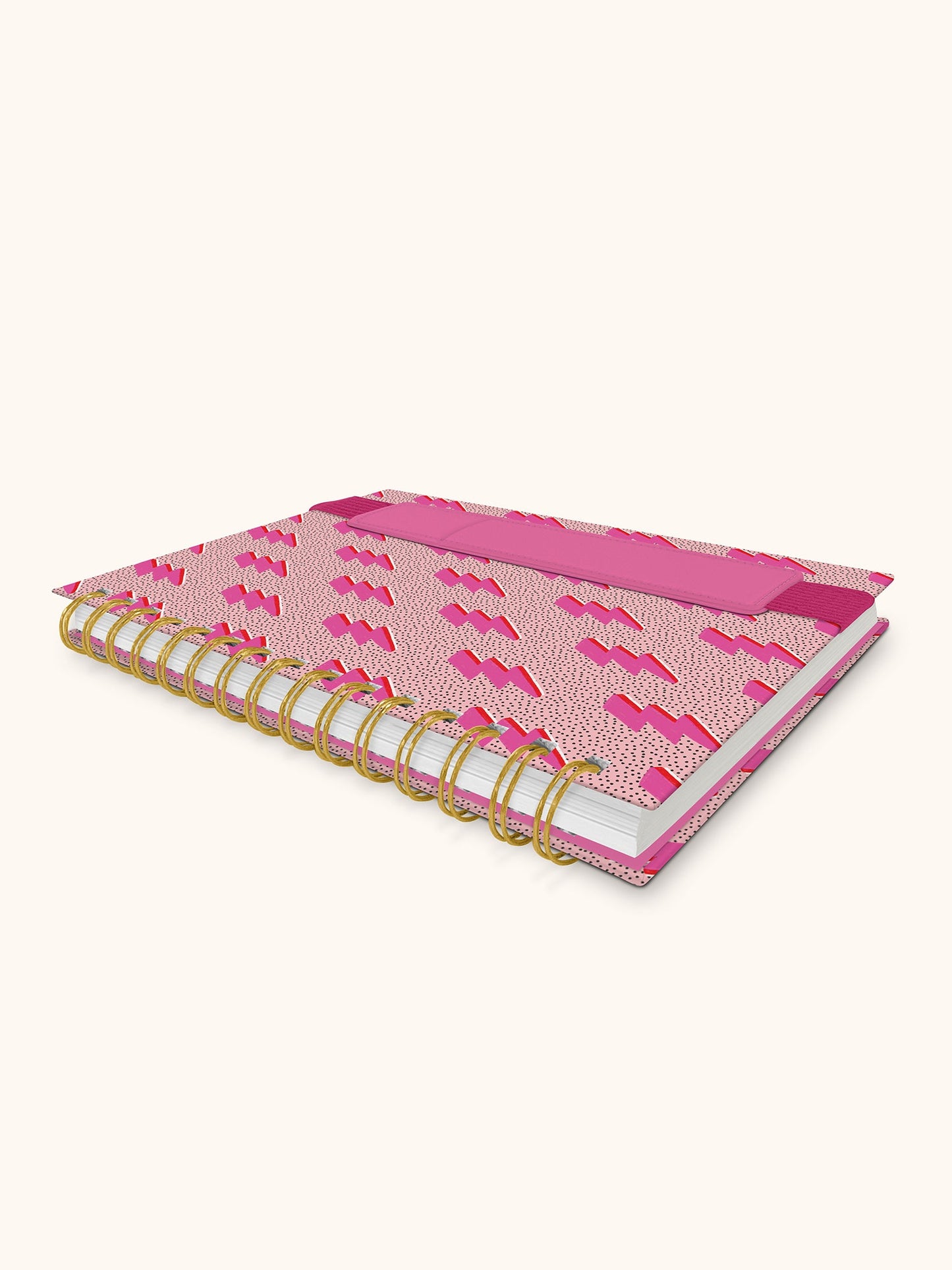 Charged Up Oliver Notebook with Pen Pocket