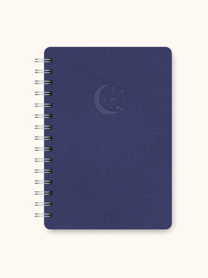 Moon & Stars (Navy) Agatha Notebook
