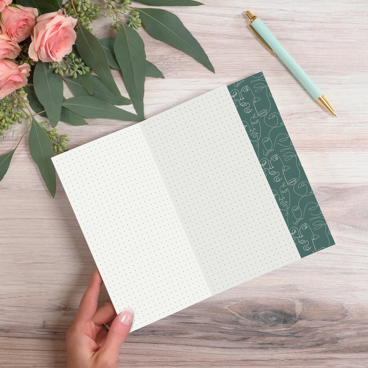Botanical Serenity Duplex Journal