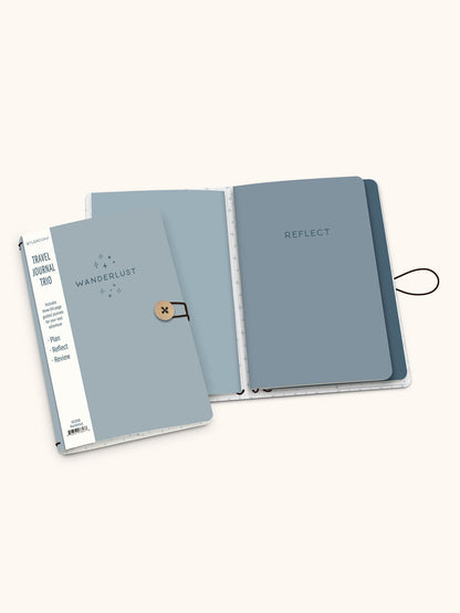 Wanderlust Travel Journal Trio