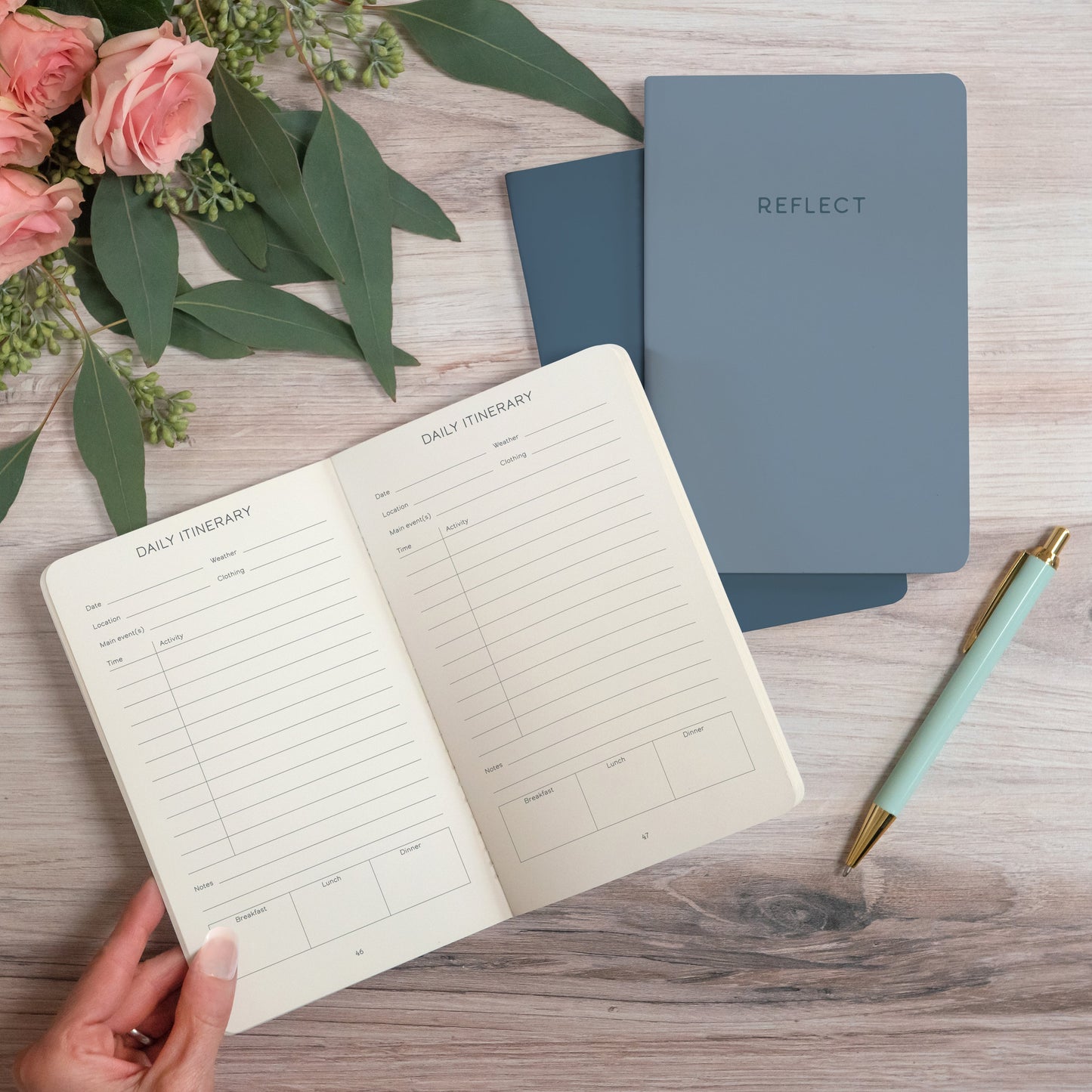 Wanderlust Travel Journal Trio