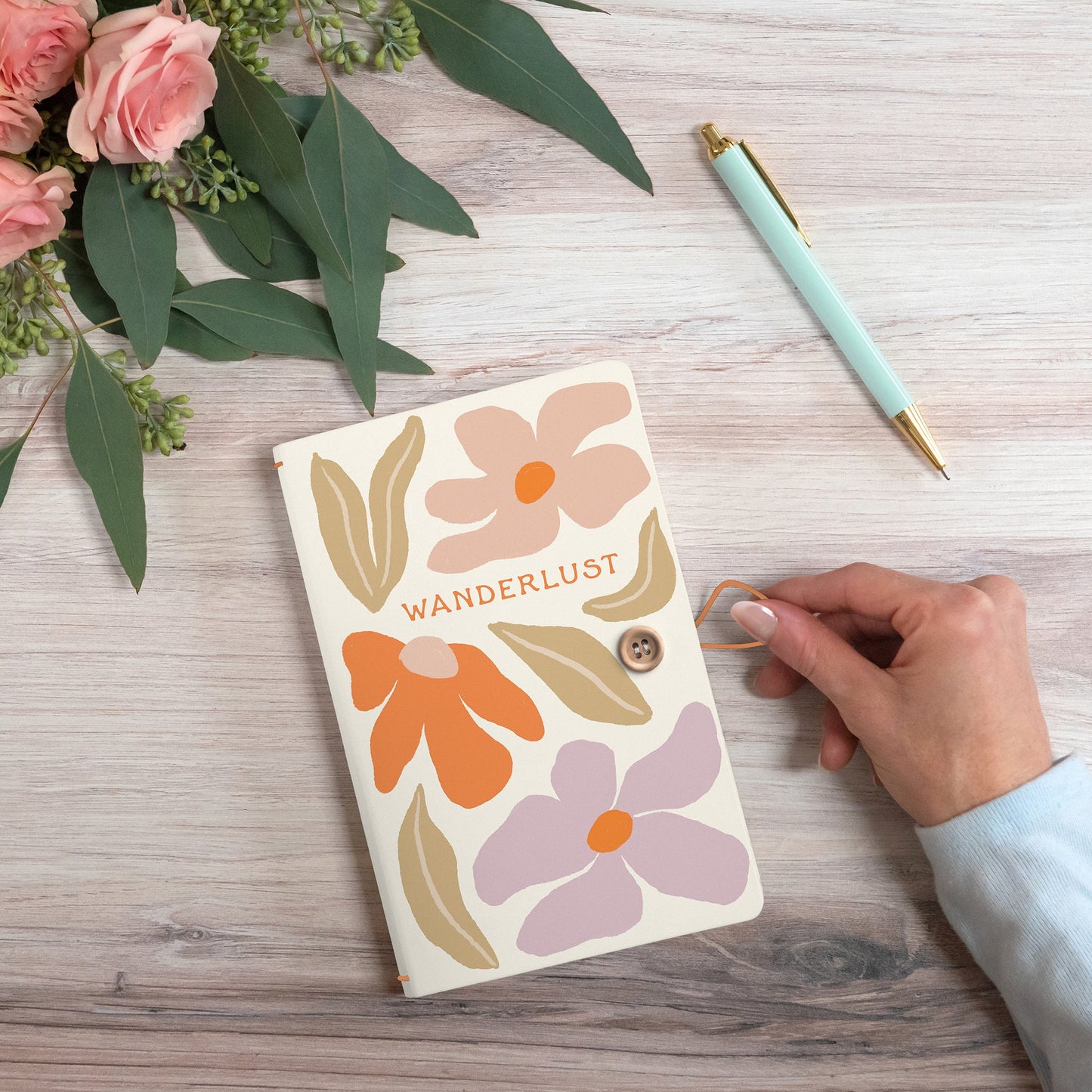 Follow the Flowers Travel Journal Trio
