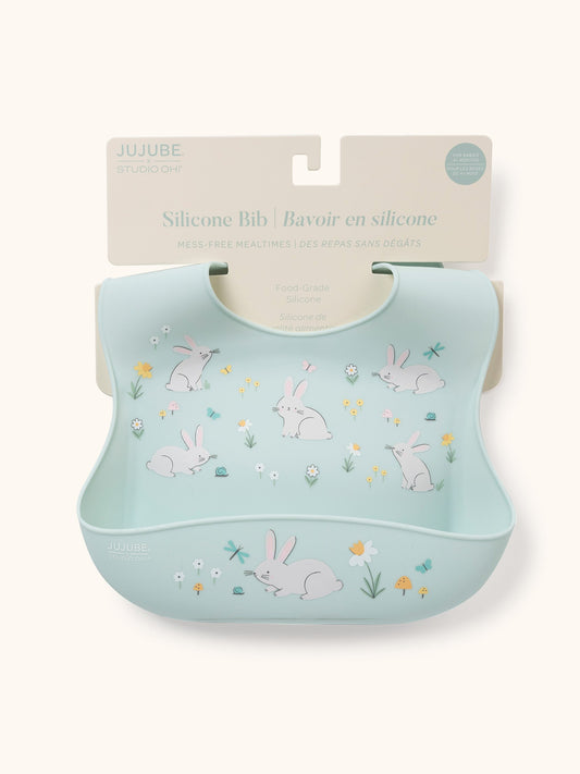 Silicone Bib - Bunny Hollow