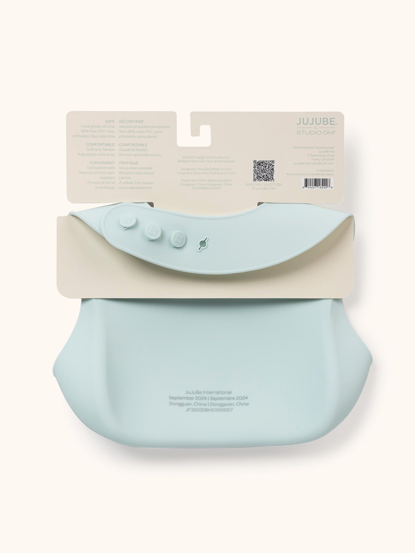 Silicone Bib - Bunny Hollow