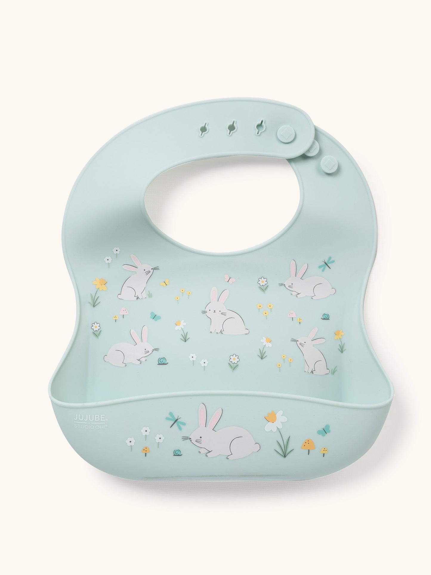 Silicone Bib - Bunny Hollow