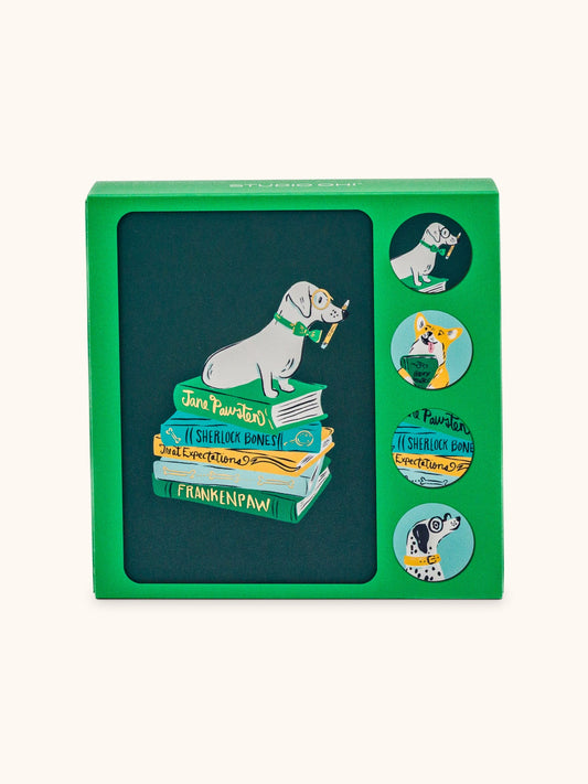 Smart Pups Note Card Set with Stickers