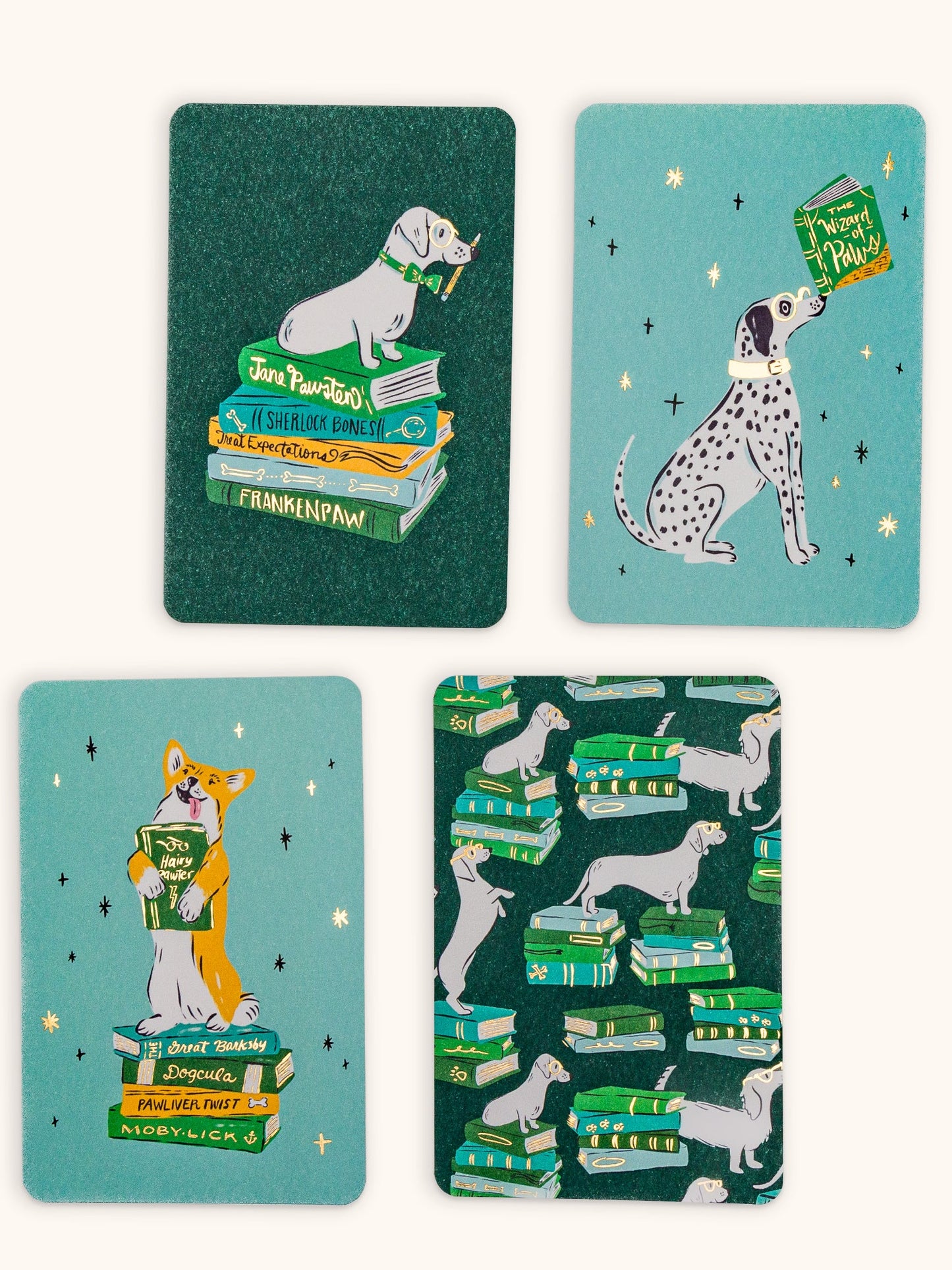 Smart Pups Note Card Set with Stickers