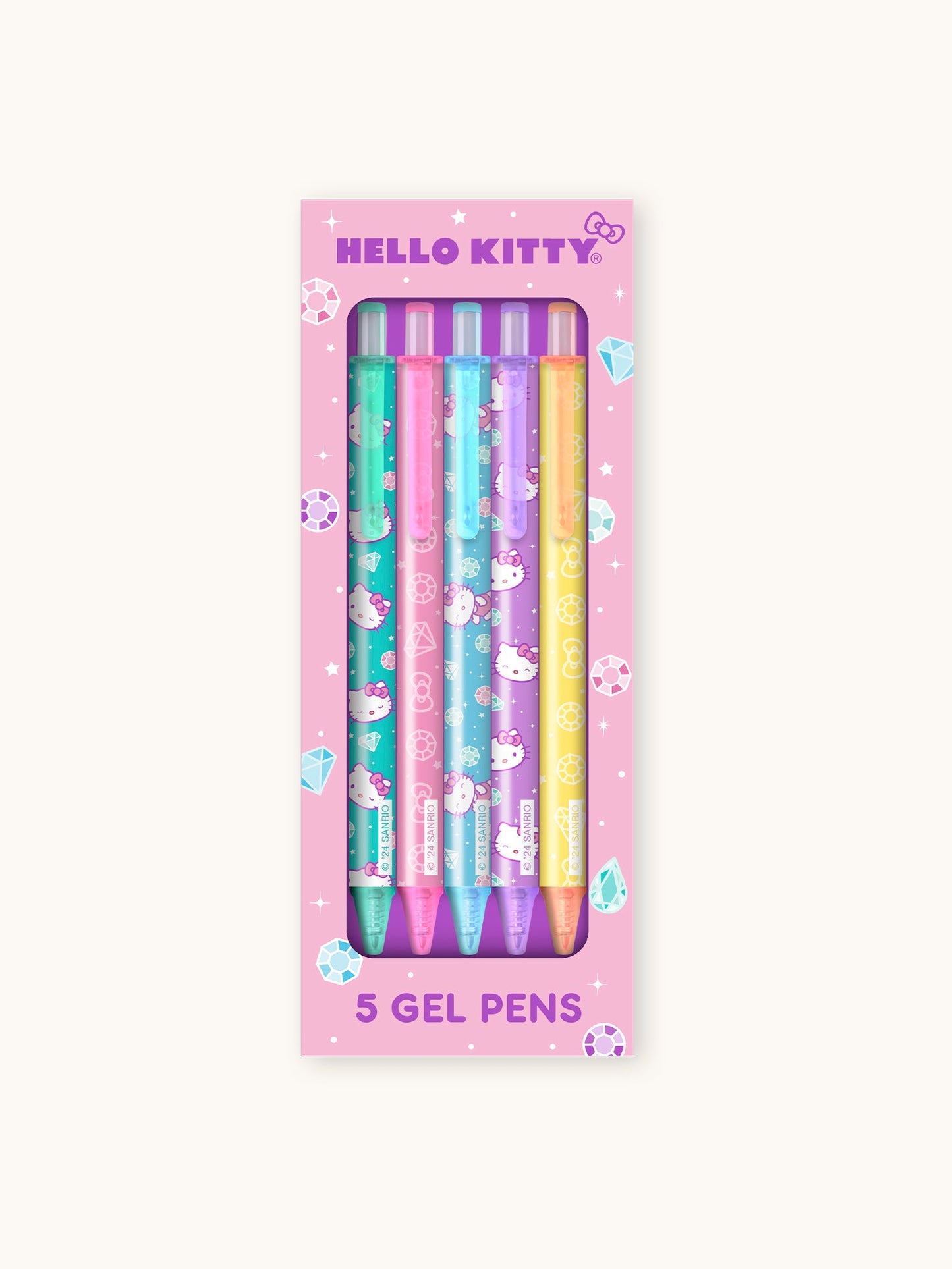 Hello Kitty Bejeweled Gel Pens