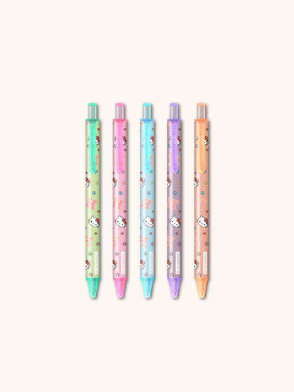 Hello Kitty College Letters Gel Pens