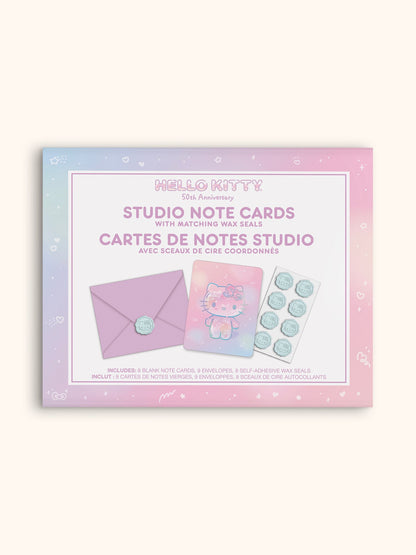 Hello Kitty 50th Anniversary Studio Note Cards with Matching Wax Seals
