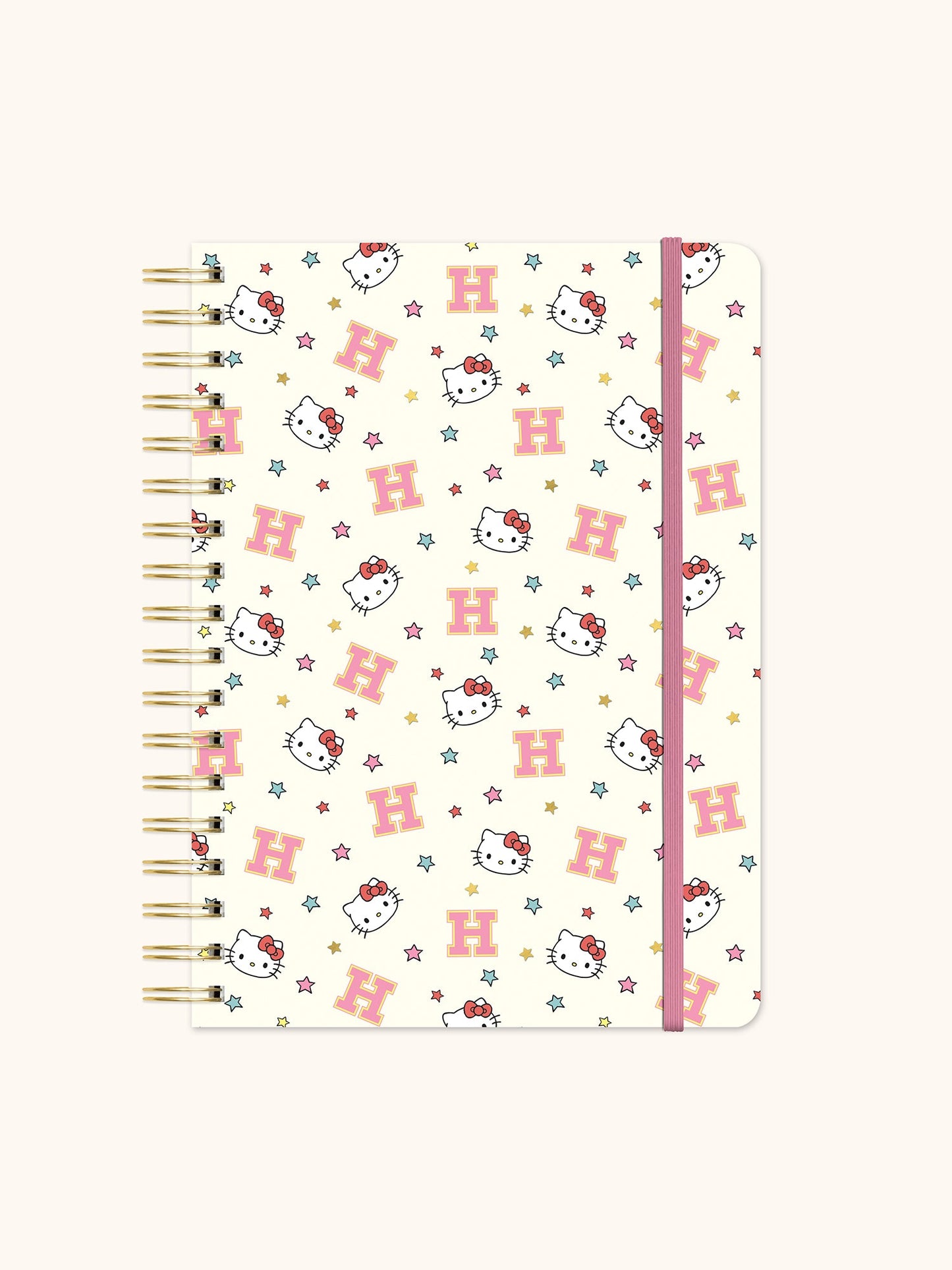 Hello Kitty College Letters Undated Tri-Tab Planner