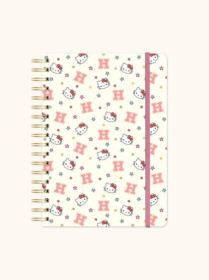 Hello Kitty College Letters Undated Tri-Tab Planner