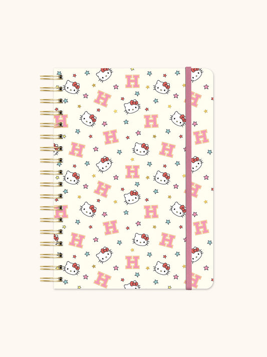 Hello Kitty College Letters Undated Tri-Tab Planner