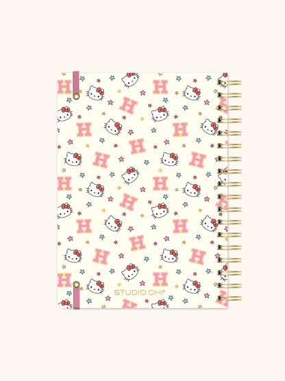 Hello Kitty College Letters Undated Tri-Tab Planner