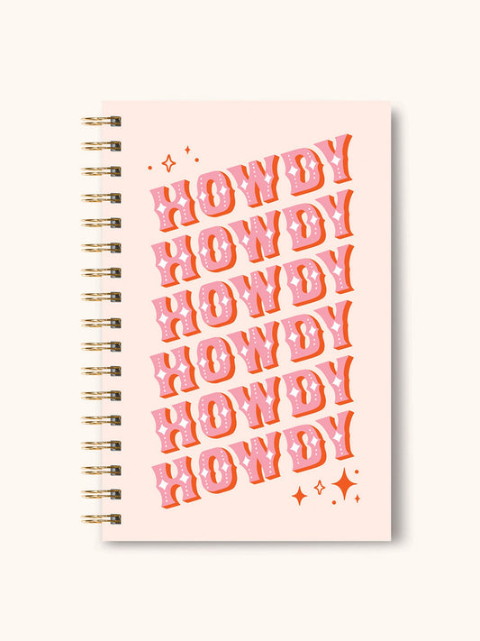 Howdy Partner Medium Spiral Notebook