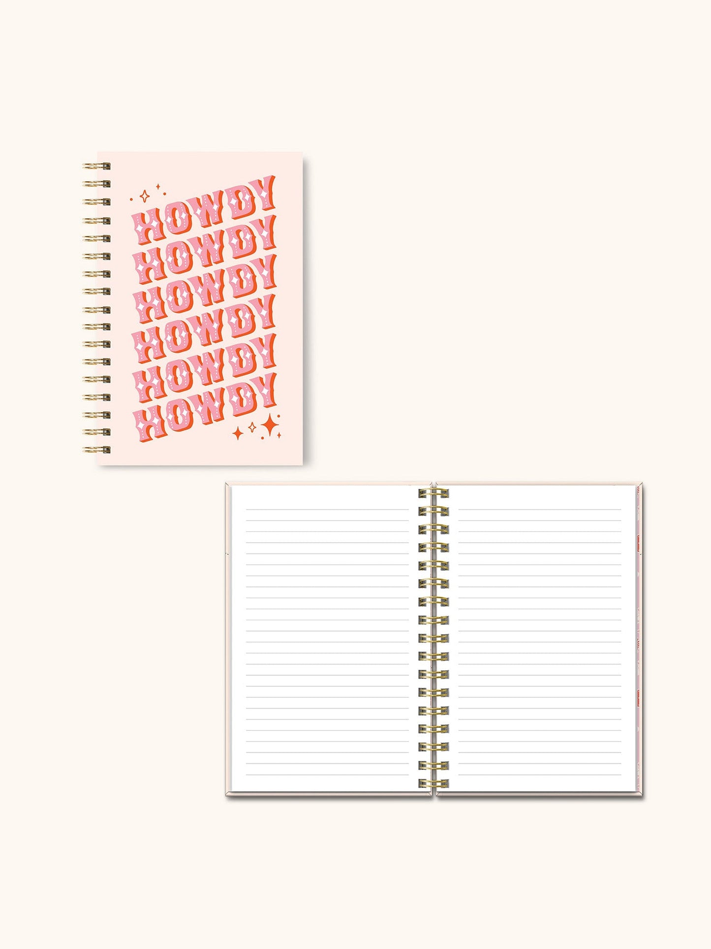 Howdy Partner Medium Spiral Notebook