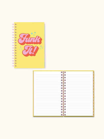 Funk It! Medium Spiral Notebook