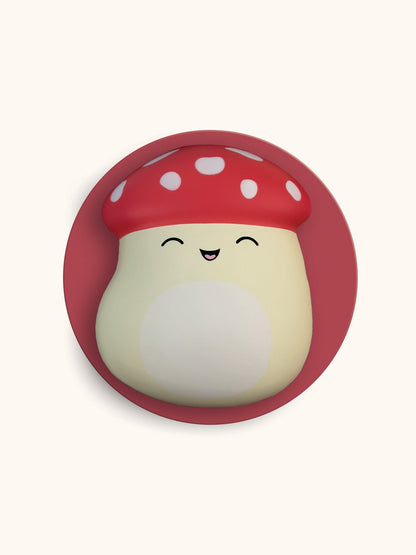 Squishmallows Malcolm Candle with Squishy Puff - Misty Mintberry Meadow