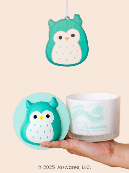 Squishmallows Winston Candle with Squishy Puff - Spellbinding Cedarwood