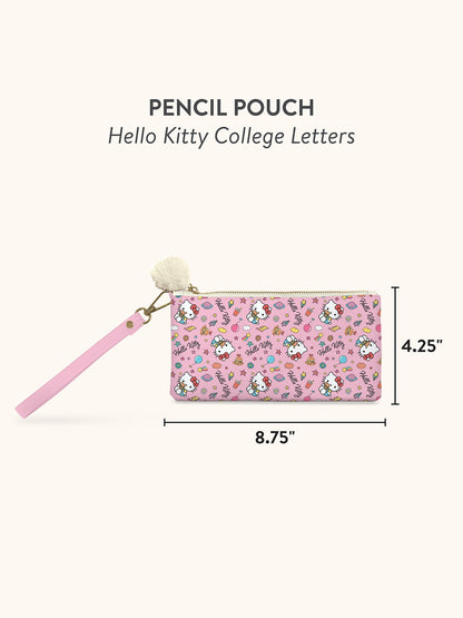 Hello Kitty College Letters Pencil Pouch