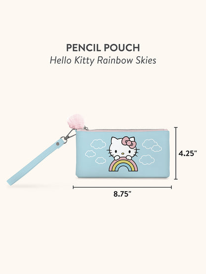 Hello Kitty Rainbow Skies Pencil Pouch