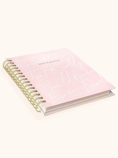 Another Meeting Tabbed Spiral Notebook