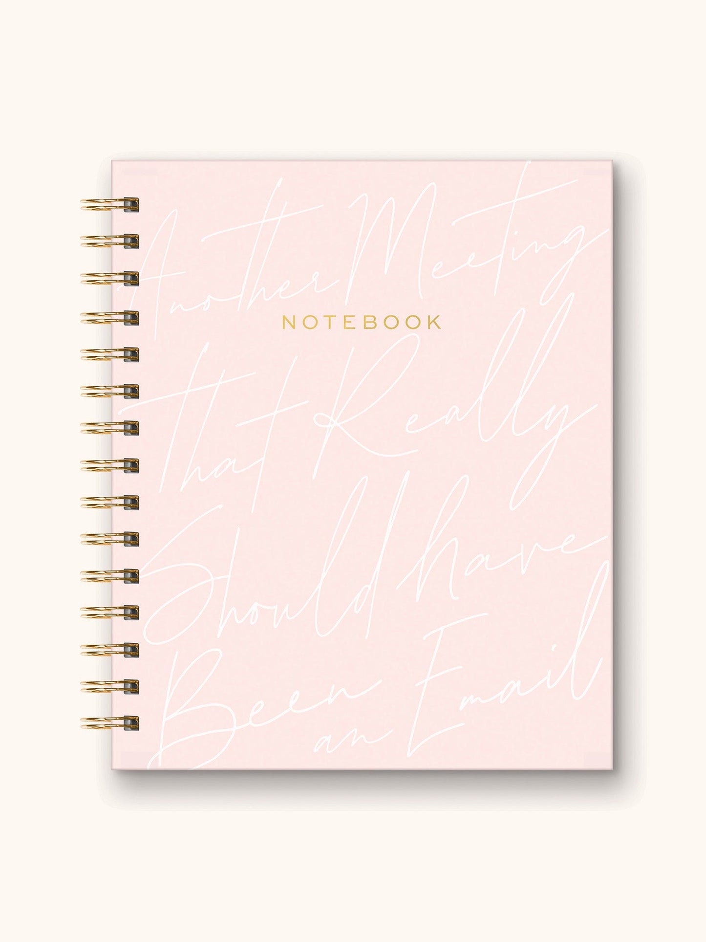 Another Meeting Tabbed Spiral Notebook