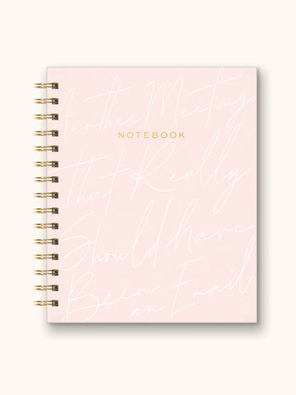 Another Meeting Tabbed Spiral Notebook