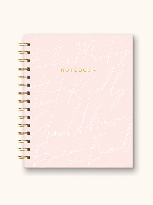 Another Meeting Tabbed Spiral Notebook