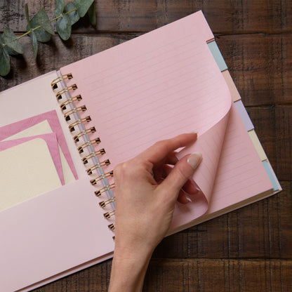 Another Meeting Tabbed Spiral Notebook